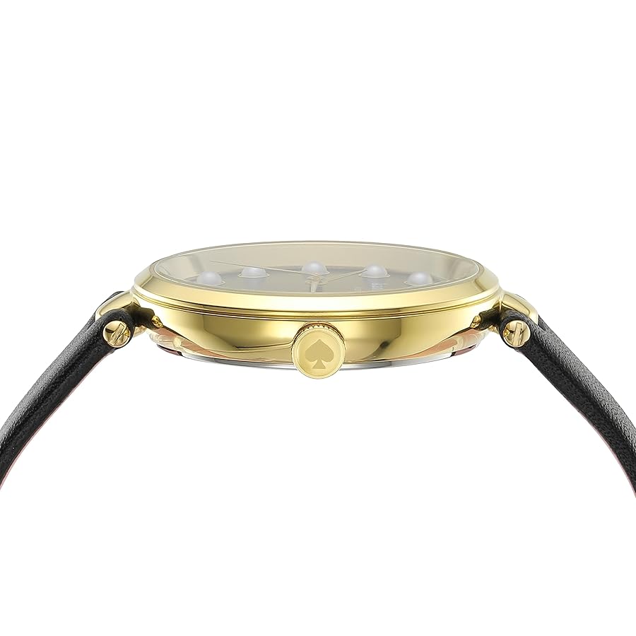 Kate Spade KSW1808 腕時計 レディース並行輸入品 ホランド ブラック レザー ウォッチ | 時計 | ケイト・スペード